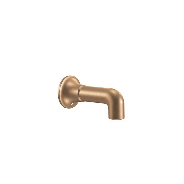 Brushed Bronze Nondiverter Spouts